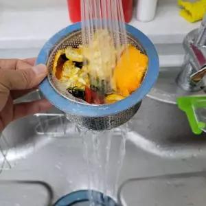 배수구 음식물 거름망 필터 소형 100P