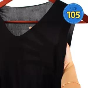 무봉제 나시티 남성 남성용 V넥 심리스나시 블랙105