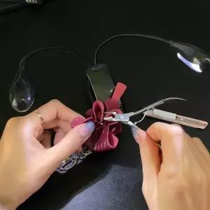 트윈 2구 집게 독서등 스탠드 블랙