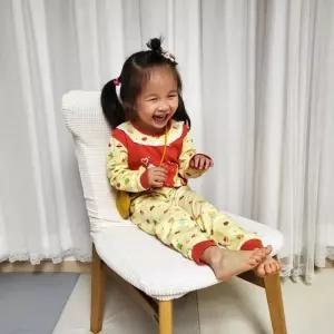 의자리폼 천갈이 커버 식탁 의자천갈이 아이보리