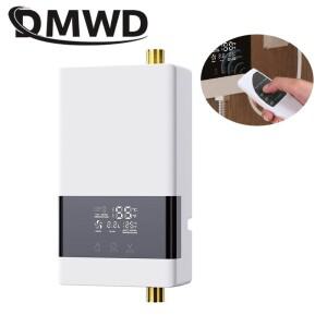 원격 순간 탱크리스 전기 온수 히터 주방 즉시 난방 수도꼭지 욕실 샤워 온도 설정