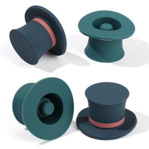 실리콘 샴페인 와인 맥주 병 코르크 마개 플매트 카펫 러그 실러 캡 스토퍼 바 주방 도구 진공 봉인 된