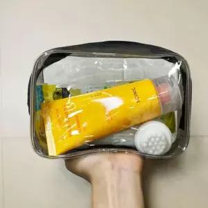 비치백 수영장 목욕탕 pvc 투명 파우치 가방 소형