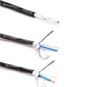 오디오 케이블 - 무산소 구리 코어가 포함된 2코어 슬림 차폐 헤드폰 신호 라인 엔지니어링 사운드 시스템