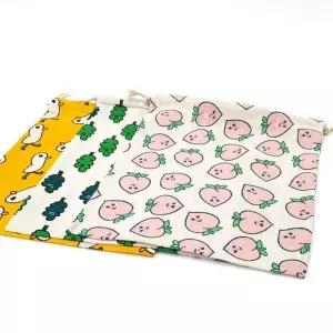 린넨파우치 복조리 파우치 화장품 대형 여행 소품