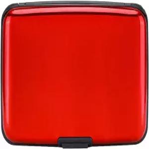 ELFISH RFID 차단 신용카드 보호기 알루미늄 ID 케이스 하드쉘 명함 홀더 남성용 금속 지갑(알루미늄