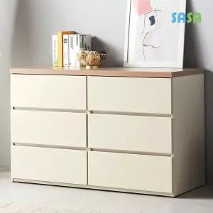 [SASA]사사가구 로빈 3단 6칸서랍장