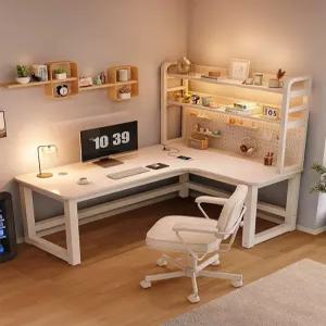 ㄱ자 책상 코너 컴퓨터 데스크 사무용 서재 원룸 탁자