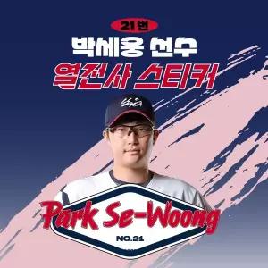 [네오플레인][롯데자이언츠] 박세웅 선수 유니폼 마킹지 열스티커 패브릭 의류 커스텀 KBO 프로야구 굿즈