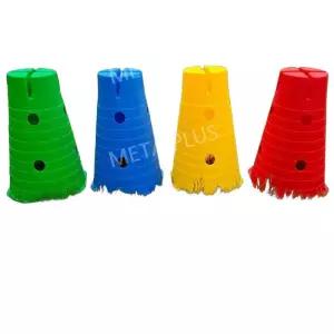 축구 훈련장비 트레이닝콘 폴대 축구꼬깔