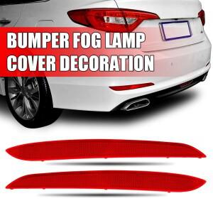 현대 호환 소나타 용 왼쪽 오른쪽 후면 범퍼 반사판 램프 라이트 2015 US 92405C1000 자동 교체