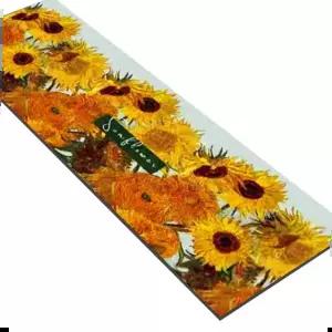 발매트 B해바라기 직사각 3세대 규조토매트 대형 주방매트