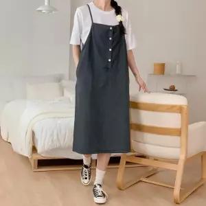 빅사이즈 603 컨트리청데님나시원피스 DRDS103