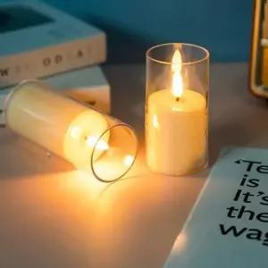 LED 움직이는 촛불 무드등 조명 양초캔들 중