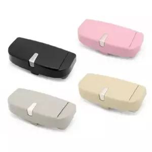 원터치 선글라스 케이스/ 썬바이저 클립/ 안경 보관통