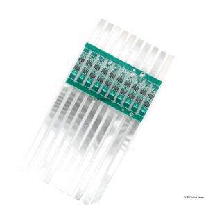 10PCS 3.7V 3A 리튬 이온 BMS PCM 배터리 보호 보드 18650