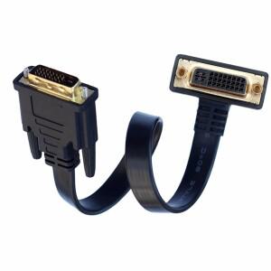 DVI 암 90도 엘보 - 24+1 연장 케이블 수 모니터 소프트 플랫