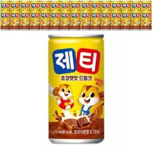 제티 초코 드링크 캔음료 초콜릿음료 175ml 30캔 GST