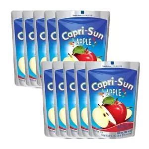 농심 카프리썬 사과 주스 음료수 파우치 200ml 10개 GST