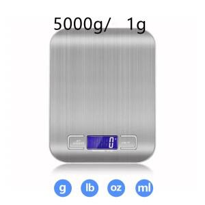 5kg 가정용 주방 다이어트 저울 측정 도구 슬림 LCD 디지털 전자 음식 New