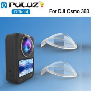PULUZ For DJI호환 osmo 호환 360 액션 카메라 PC 렌즈 가드 보호 커버 충돌 방지 스크래치 캡 액세서리