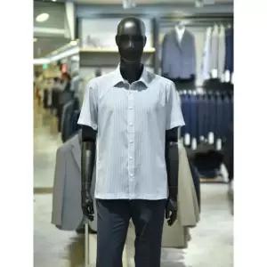 오스틴리드 세이브존03 여름 아이스 웨이브 스트라이프 반팔셔츠 ACS26208