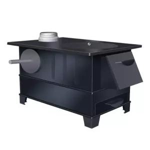 주물 캠핑난로 무쇠 거꾸로 대형 화목난로 야외 스토브 동계