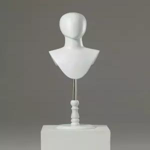 흉상 마네킹 두상 스카프 가발 주얼리 디스플레이 모델 목걸이 진열 모자