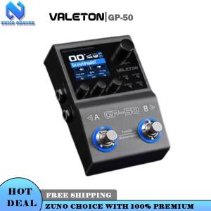 Valeton GP50 싱글 블록 이펙트 디바이스 일렉트릭 기타 베이스 통합 IR 박스 아날로그 사운드 카드