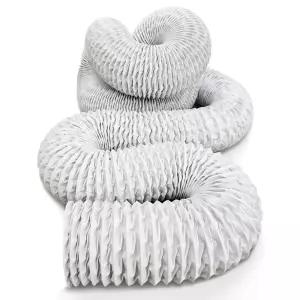 에어컨실외기자바라 덕트호스 자바라덕트 백색 후드주름관 닥트