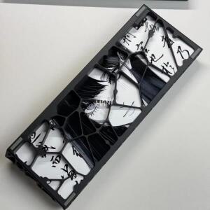 Holy60 홀로우 키보드 쉘 백플레이트 맞춤형 알루미늄 GH60 Wooting60he 케이스 유니폼 라이트