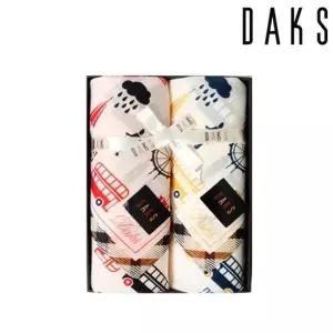 [하프클럽/닥스ACC]  DN39 남녀 2매세트 손수건 나염39번