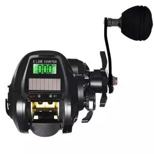 수심 측정 릴 수심측정릴 수심체크 한치 전동릴 오른손베이트릴 낚시 수심측정 좌핸들