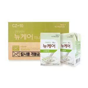 대상웰라이프 뉴케어 구수한맛 미니 환자영양식 영양식 건강식 빨대 150ml x 32팩