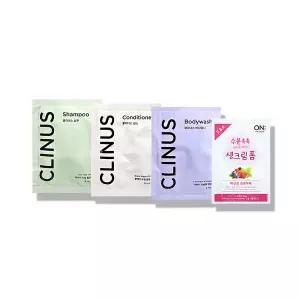 일회용 샴푸 린스 바디 폼 간편4종 세트 x 30개 여행용 어메니티 숙박