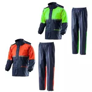 투피스 올망사 낚시 레인코트 형광우의 행사우의 상하우비