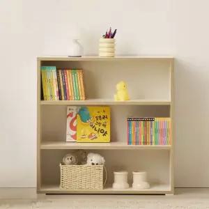 리노 800 3단 책장 아기 전면 교구장 낮은 아이 책장 KD25301 착불