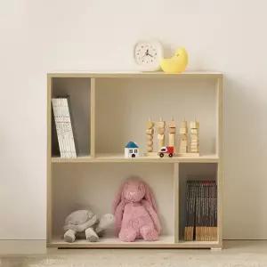 리노 800 키즈 책장 아기 전면 교구 낮은 아이 책장 KD25302 착불