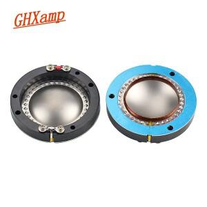 GHX 티타늄 필름 44.4MM 보이스 코일 혼 트위터 다이어프램 코어 8OHM 스피커 수리 액세서리 드라이버 DIY