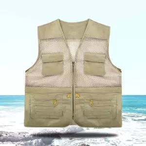루어낚시조끼 안전 여름작업조끼 배달용조끼 배달 배달조끼 망사