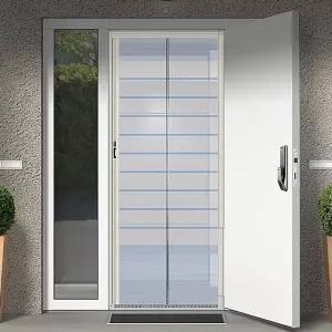 현관방충망 자바라 셀프시공 자동롤 모기장