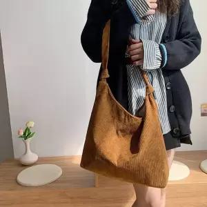 심플 텀블러백 여성크로스백 쇼퍼백 무지 여성 주름가방