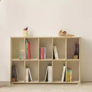 리노 1200 전면 책장 키즈 아기 낮은 아이 교구장 KD25306 착불