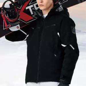 여성 스키복 보드복 후드 집업 자켓 블랙 방한점퍼 활용도높은재킷 겨울
