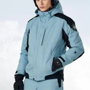 여성 스키복 보드복 후드 자켓 인디블루 방풍점퍼 겨울 방한복 활용도높은재킷