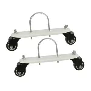 라디에이터 이동식 지지대 사무실용 거치대 장착 리모컨