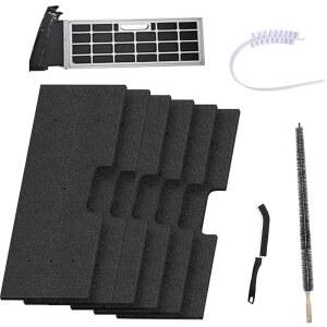 KEIPAN 세탁기 스펀지 호환됩니다 키트 세탁 포함 가능 WH01X35719 보푸라기 6팩 필터 클리닝 교체 콤보 GE 콤보 PFQ97HSPVDS 건조기