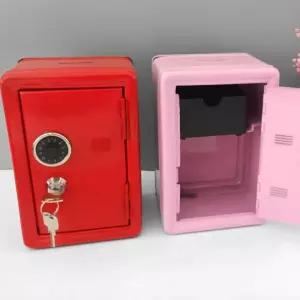 저금통 미니금고 보관함 자물쇠 인테리어 소품 [PW110]