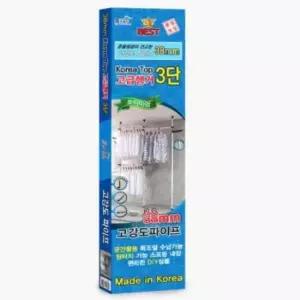 [JED] 행거 가정용행거 3단 고정행거 폴 38mm
