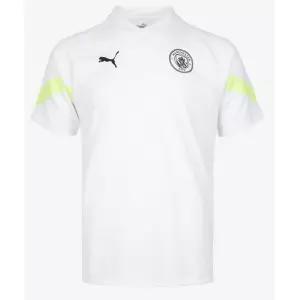 푸마 맨시티 축구 흰색 저지운동반팔티 기능성상의 활력넘치는 깔끔한티 나들이 행사단체복 편리한 바캉스